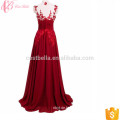 Vibrant Diaphanous Lace Ballkleid Arabic Western Party Abendkleider